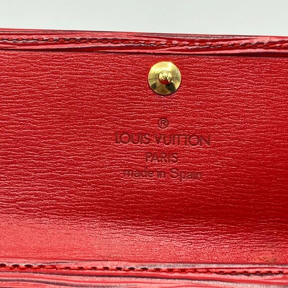 Louis Vuitton Vintage Authentic Red Keyholder - Picture 4 of 7